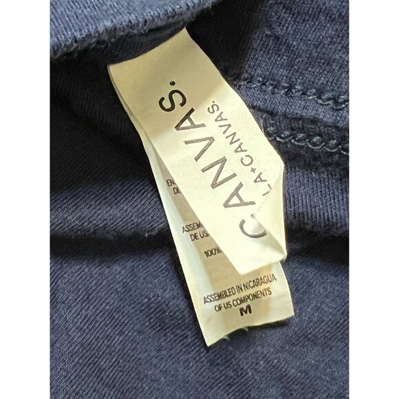 Jason Aldean They Don't Know Tour Shirt Navy Blue Yellow Graphic Canvas Size M - Picture 5 of 5